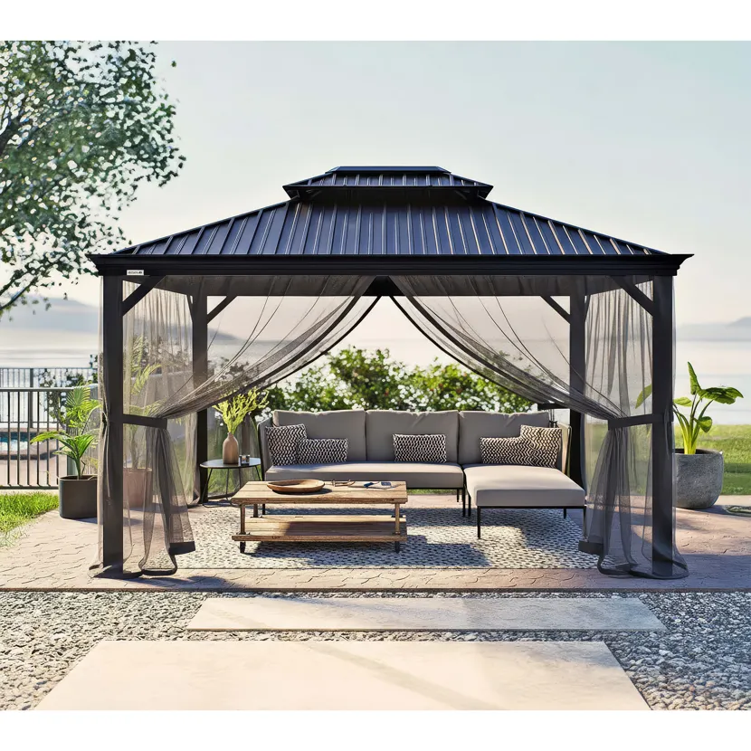 FE4772596_01.webp Pavillon 'Messina 10 x 12' anthrazit 298 x 363 x 291 cm – Bild 1